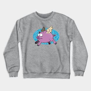 Flying Pig Crewneck Sweatshirt